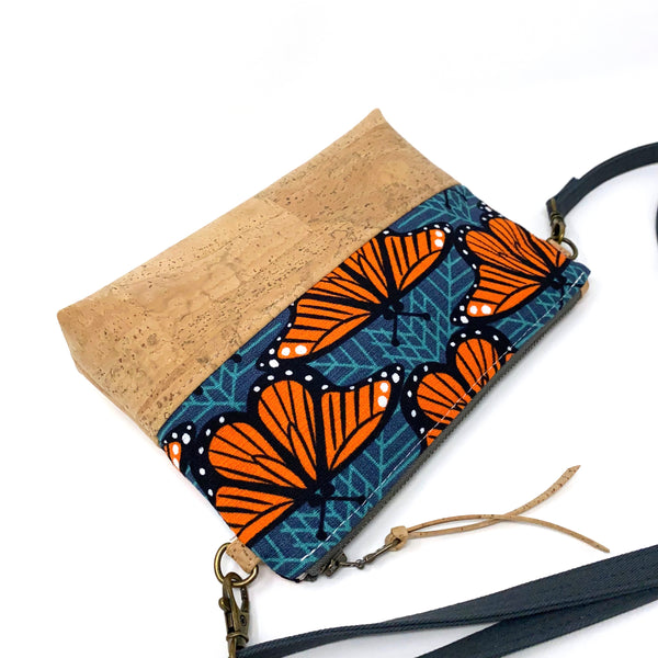 Organic & Cork Mini Crossbody - Charley Harper Prints