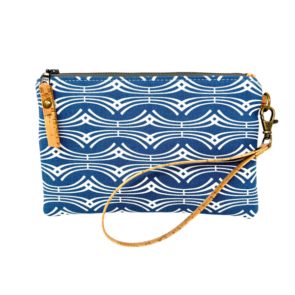 Organic Wristlet Blue Hadia