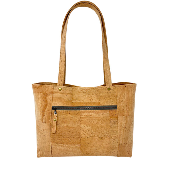 Bucket Handbag Sustainable Cork - Choose Lining Option