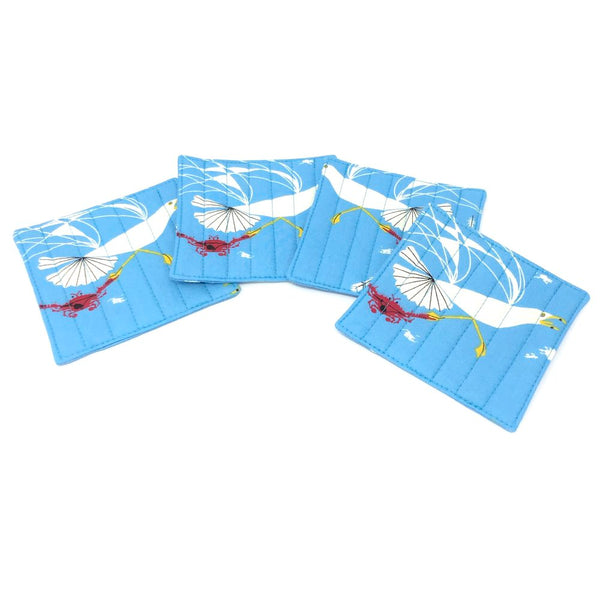 Coasters Set of 4 Charley Harper Crab & Seagull
