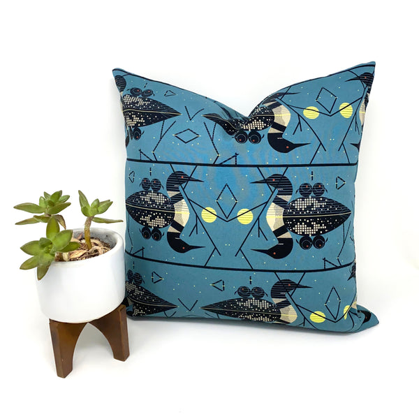 Throw Pillow Cover Charley Harper Clare de Loon