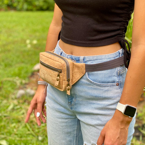 Fanny Pack Sustainable Natural Cork
